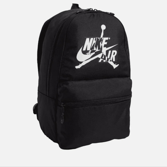 NWT Nike Air Jordan Black and White Backpack